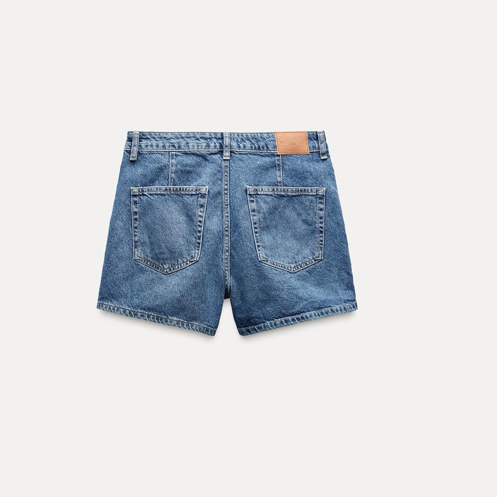 ZARA DENIM SKORT Z1975 - Picture 3 of 4